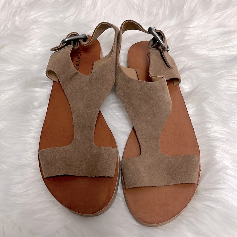Lucky Brand Tan Sandals